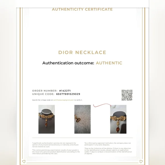 Dior Choker Necklace - Picture 5 of 11